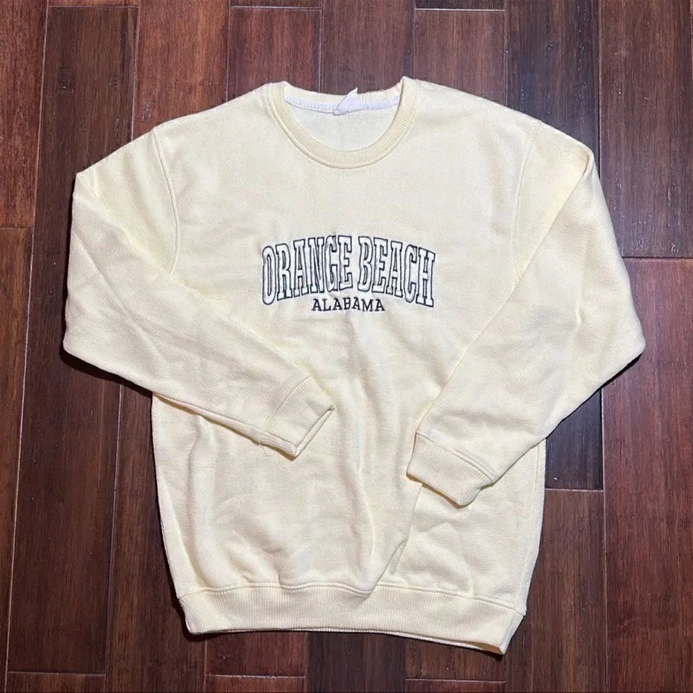 Orange Beach Crewneck Sweatshirt